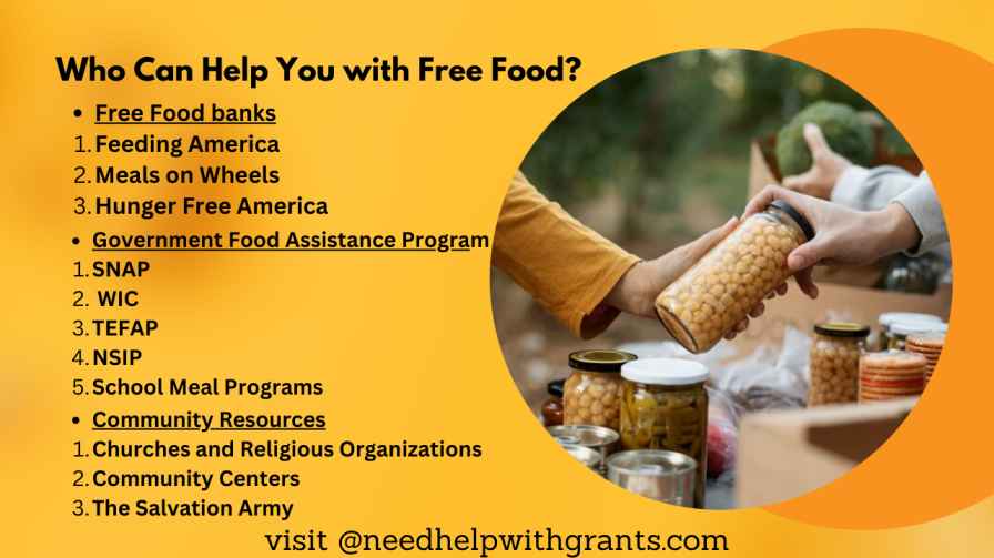 Who Can Help You with Free Food