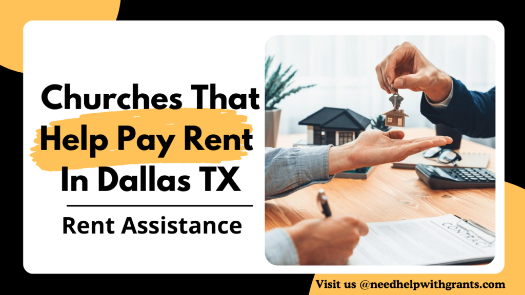 Churches That Help Pay Rent In Dallas TX