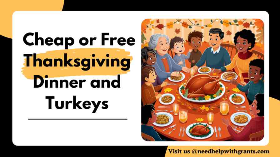 Cheap or Free Thanksgiving Dinner and Turkeys