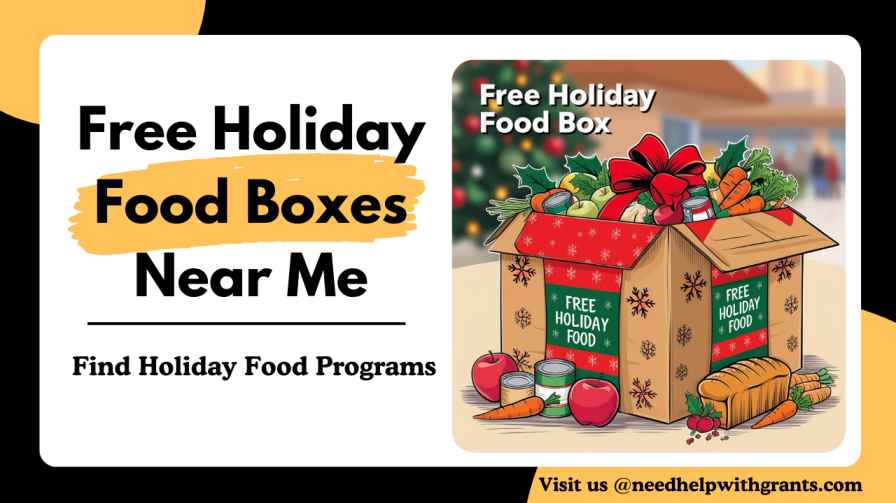 Free Holiday Food Boxes Near Me