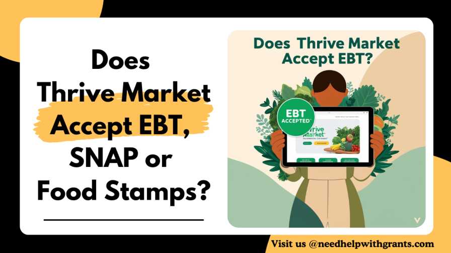 Does Thrive Market Accept EBT