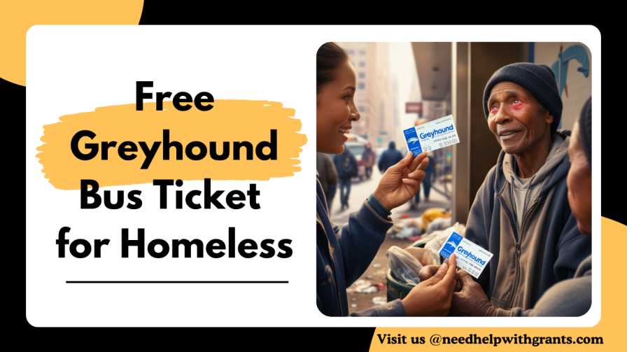 Free Greyhound Bus Ticket for Homeless