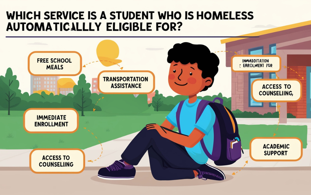 Which Service is a Student Who is Homeless Automatically Eligible for