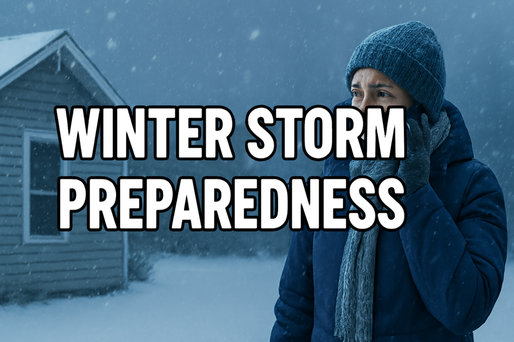 Winter Storm Preparedness & Blizzard Safety During Winter Strom 1 Winter Storm Preparedness & Blizzard Safety During Winter Strom