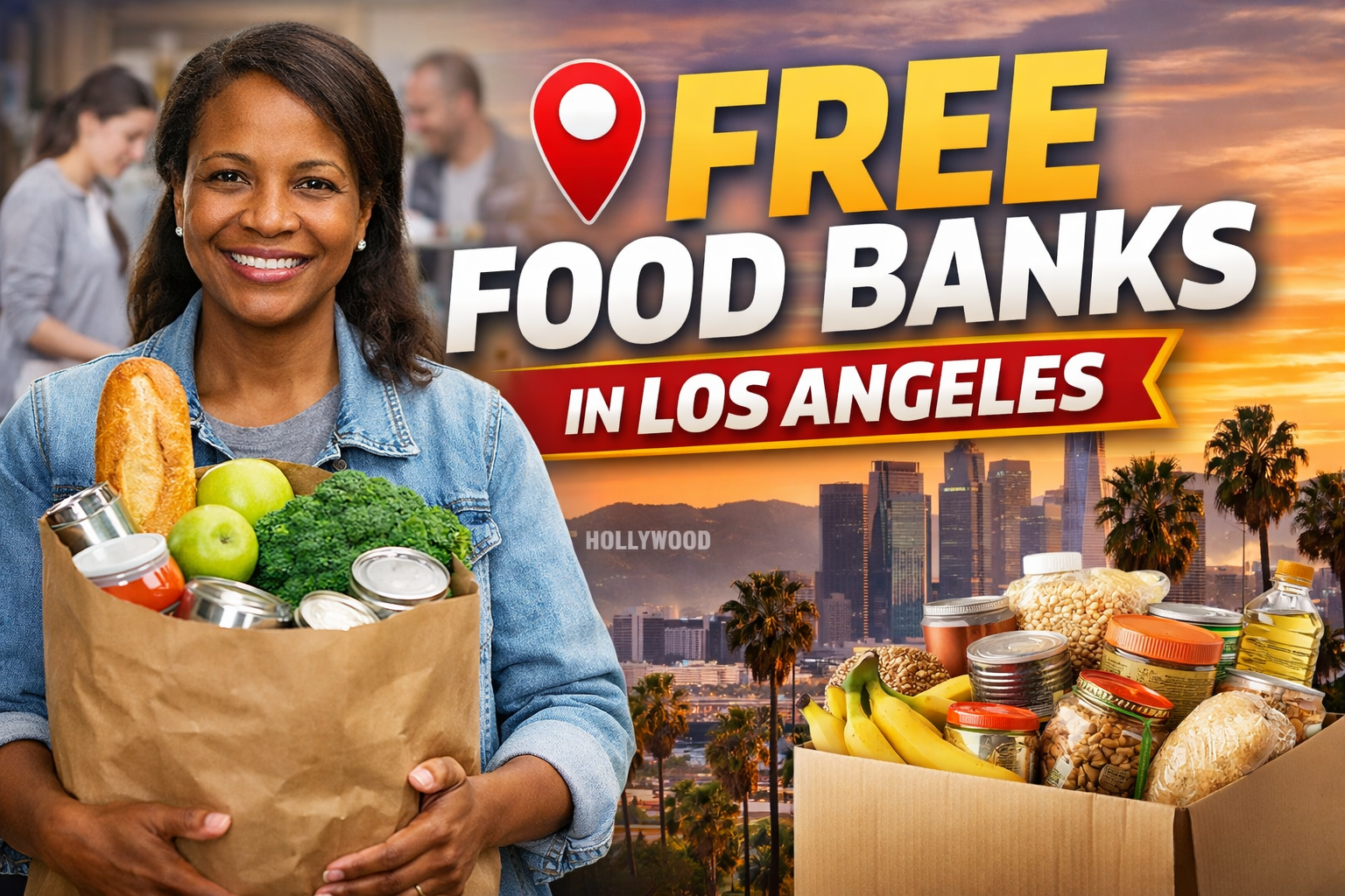 Locate Free Food Banks in Los Angeles - Get Free Foods 1 Free Food Banks in Los Angeles